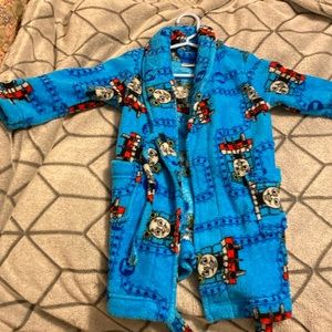 Thomas the train bathrobe
